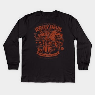 Jersey Devil Kids Long Sleeve T-Shirt